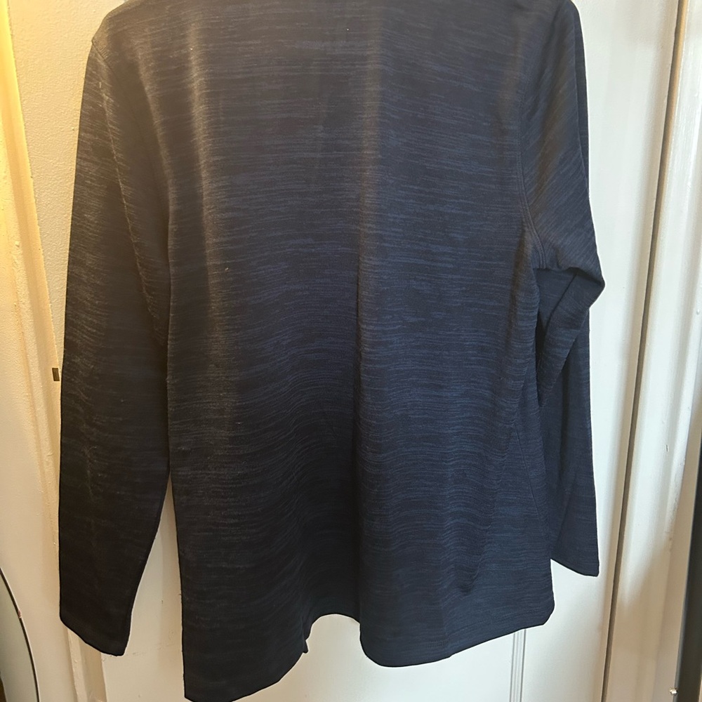 Talbots Navy Ribbed Open Cardigan
Petite large - Picture 3 of 3